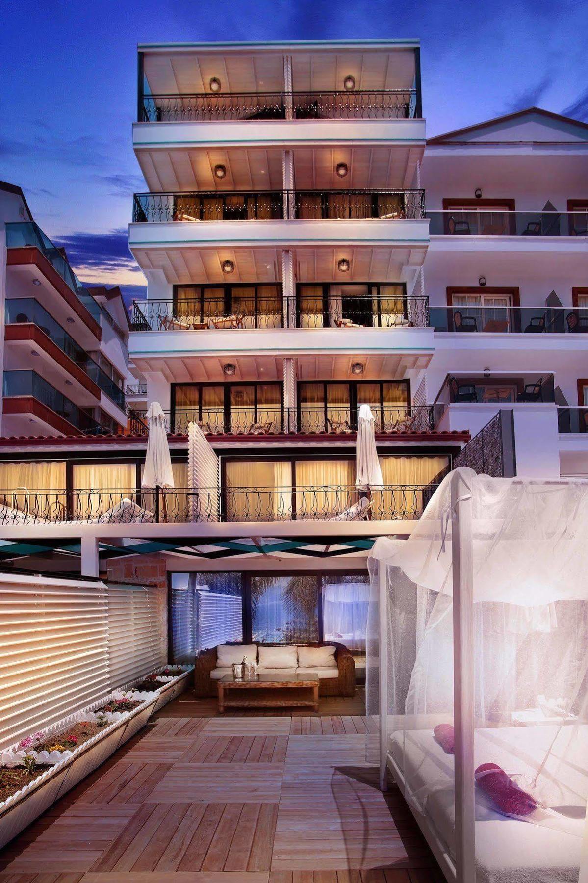 Nur Beach Hotel Kaş Eksteriør bilde