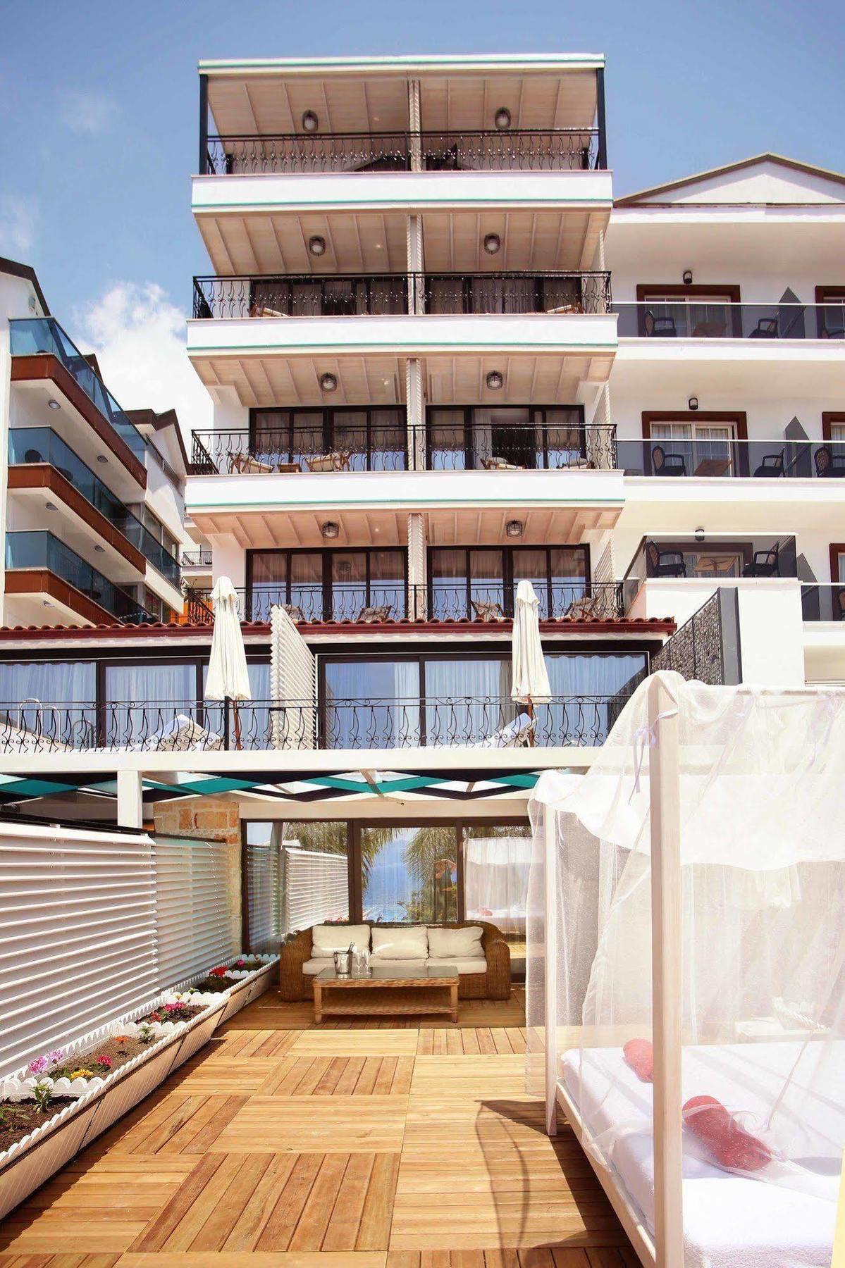 Nur Beach Hotel Kaş Eksteriør bilde